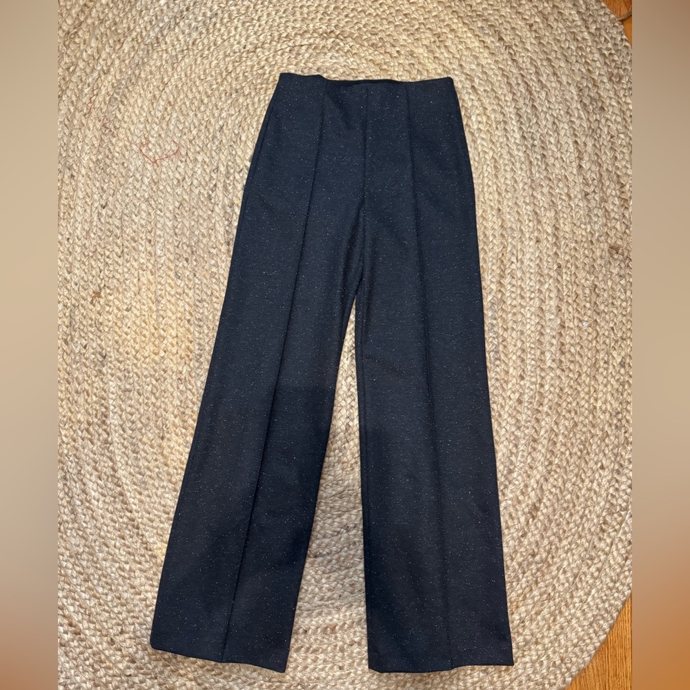Theory Black Wide Leg Women's Pants